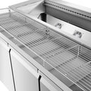 Thermaster Three Door Deluxe Pizza Prep Bench PWB150