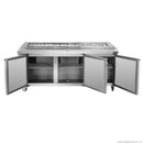 Thermaster Three Door Deluxe Pizza Prep Bench PWB200