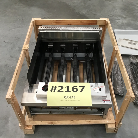 CLEARANCE - Gasmax Natural Gas 4 Burner Char Grill Top - QR-24E-NSW2167