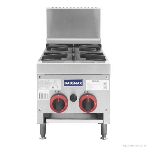 GasMAX Gas 2 Burner Cook Top - RB-2E