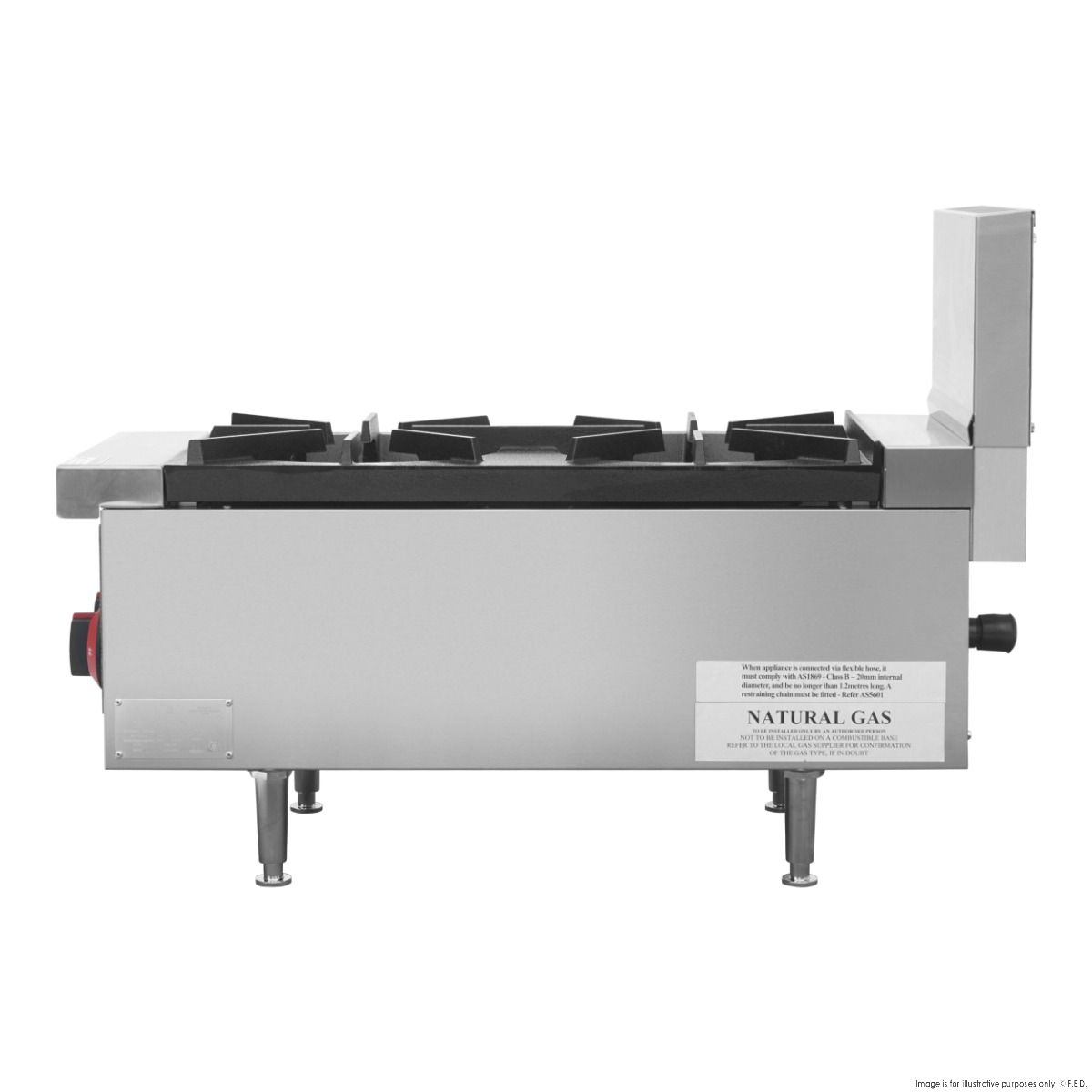 GasMAX Gas 2 Burner Cook Top - RB-2E