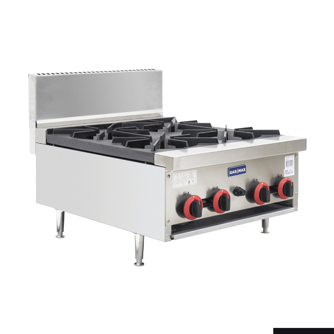 GasMAX Gas 4 Burner Cook Top RB-4E