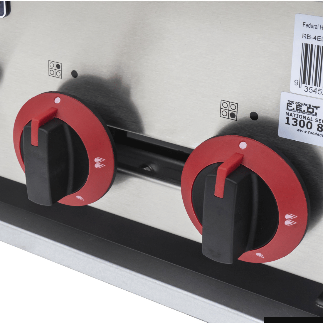 GasMAX Gas 4 Burner Cook Top RB-4E