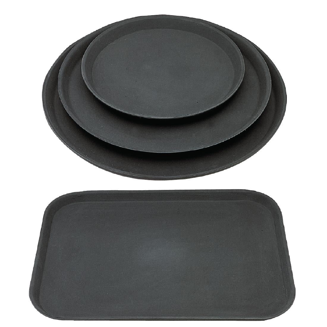 Special Offer Olympia Kristallon Polypropylene Non-Slip Trays Combo (12 Pack) - S440