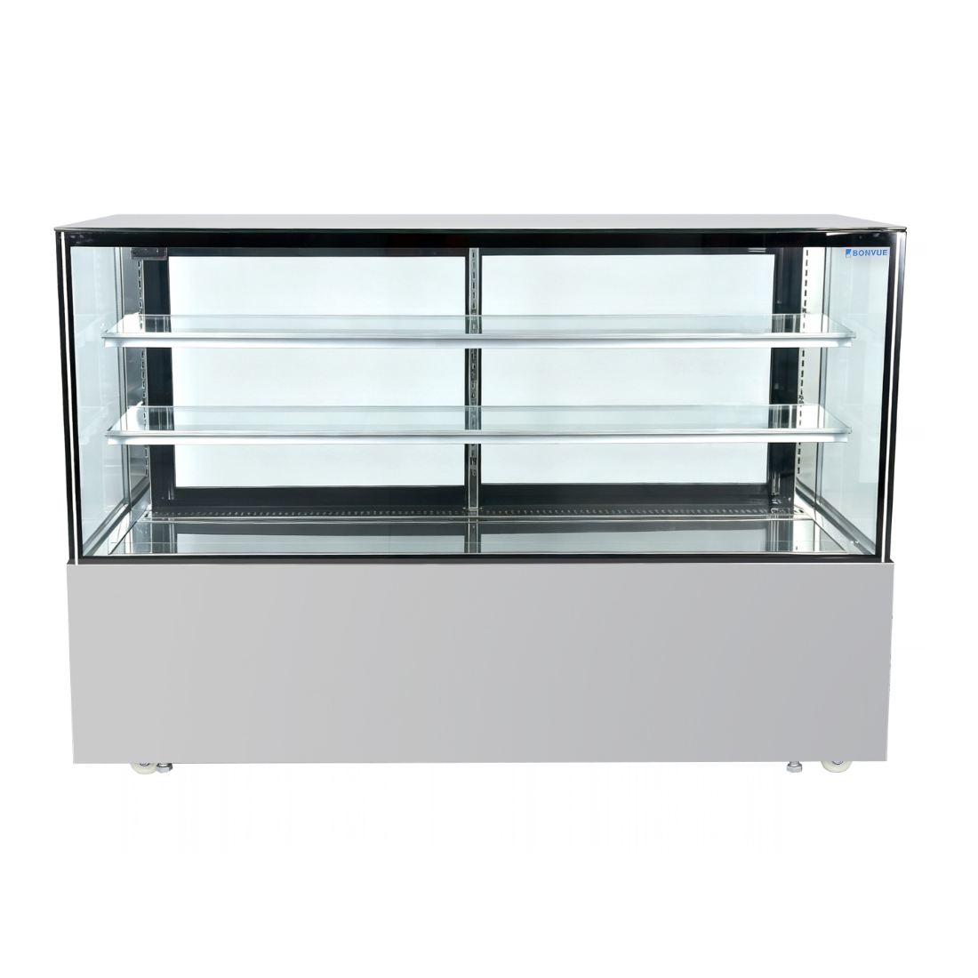 Bonvue Deluxe 1800mm Square Glass Cake Display Cabinet - SC180FA-2XB