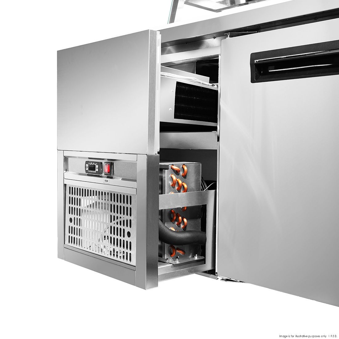 Thermaster Two Large Door Deluxe Sandwich Bar SCB/18