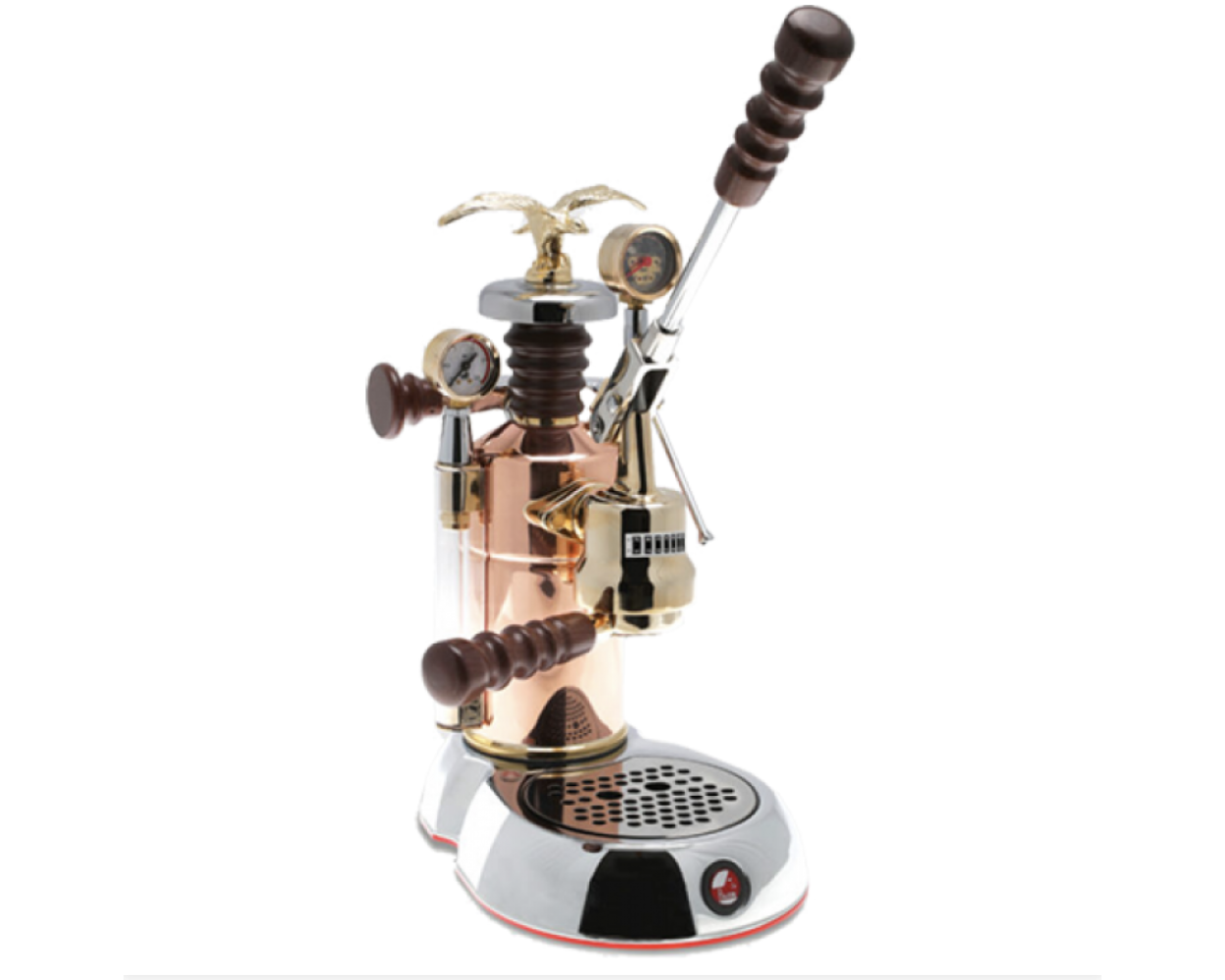 La Pavoni Esperto Edotto Lever Espresso Machine - Stainless Steel