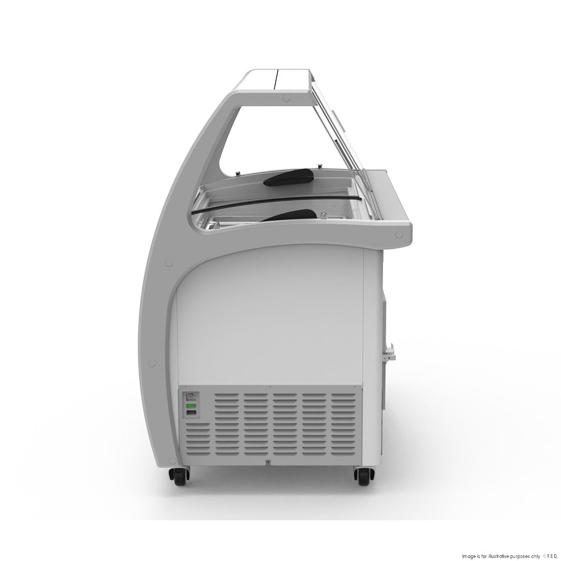 Thermaster 400L Gelato Display - SD-415P