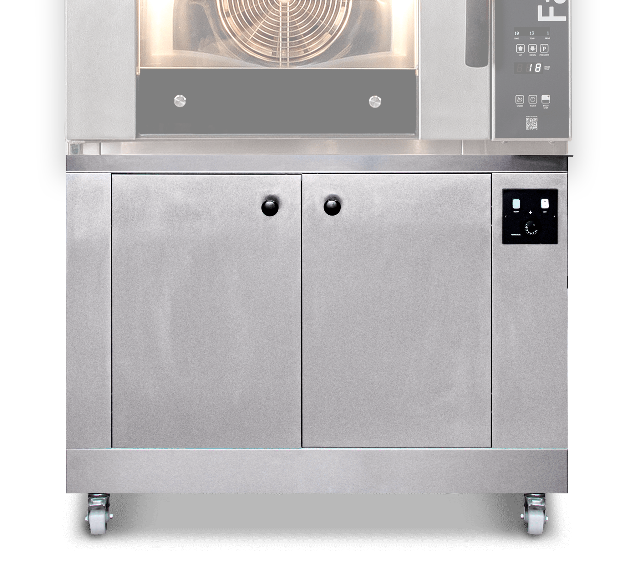 Moretti Forni Prover with Humidifier Castors to suit Serie F Ovens - F L/80U - F L/80U