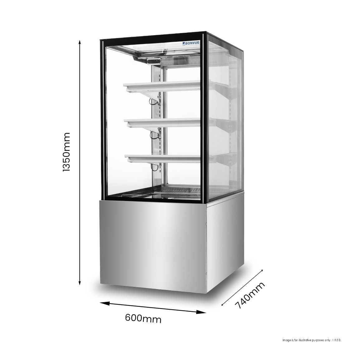 Bonvue Cake Display - SF820V