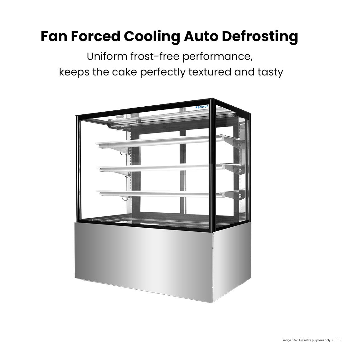 Bonvue Cake Display - SF840V