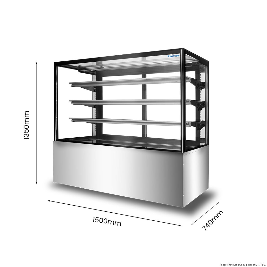 Bonvue Cake Display - SF850V