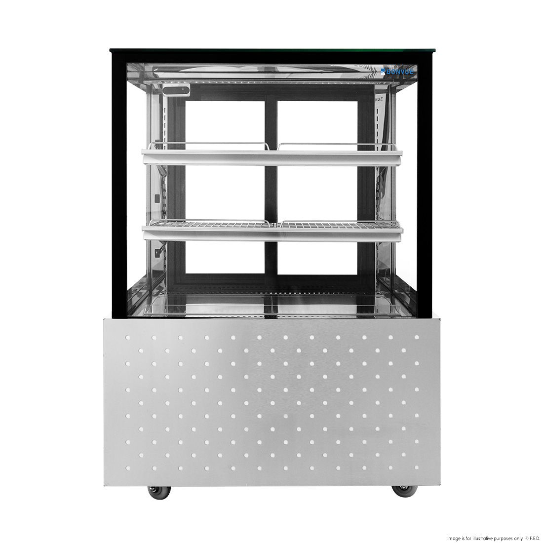 Bonvue Chilled Cake Showcase Food Display SG090FA-2XB