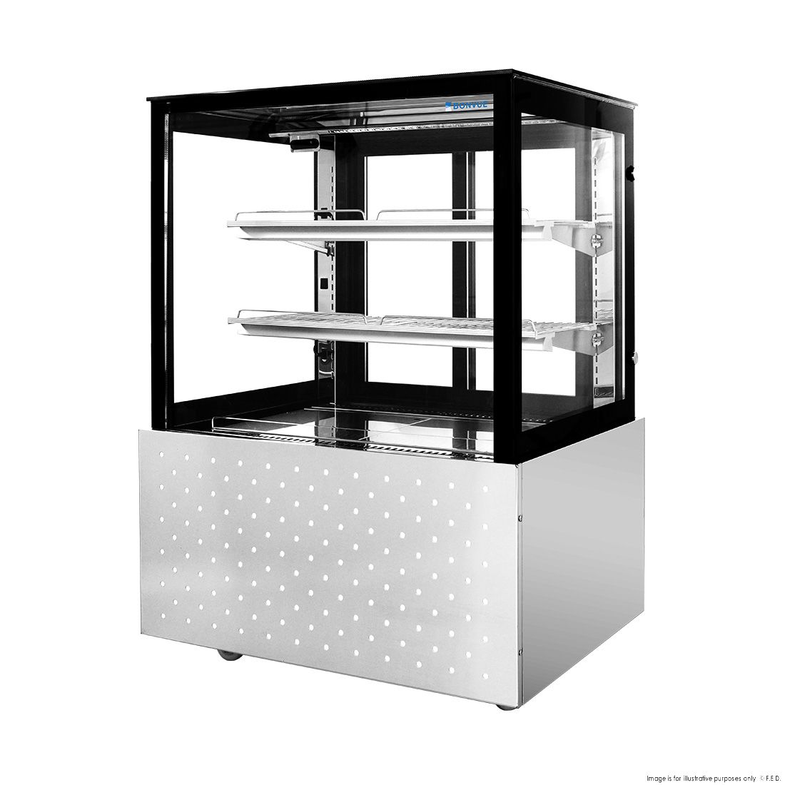 Bonvue Chilled Cake Showcase Food Display SG090FA-2XB