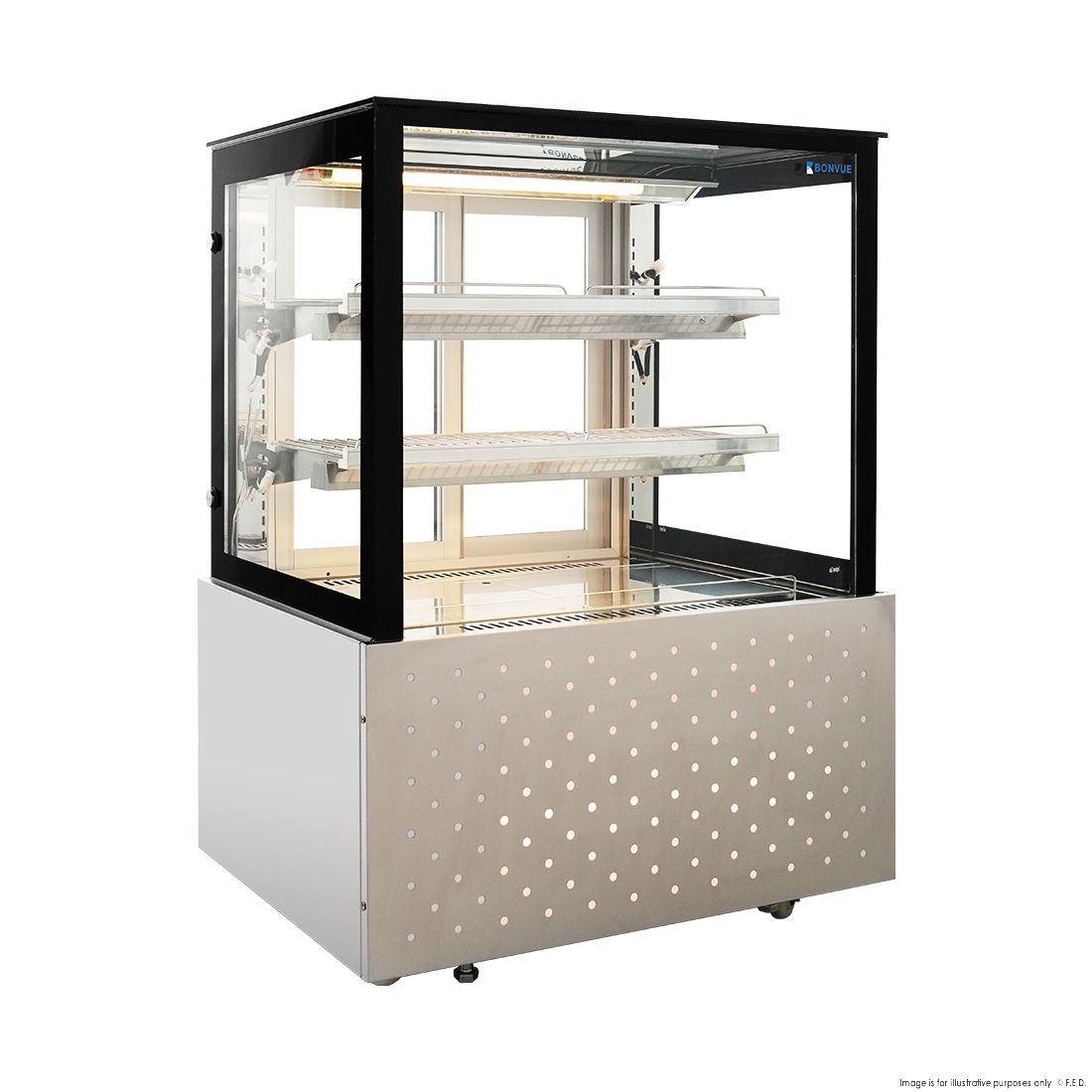 Bonvue Heated Food Display SG090FG-2XB