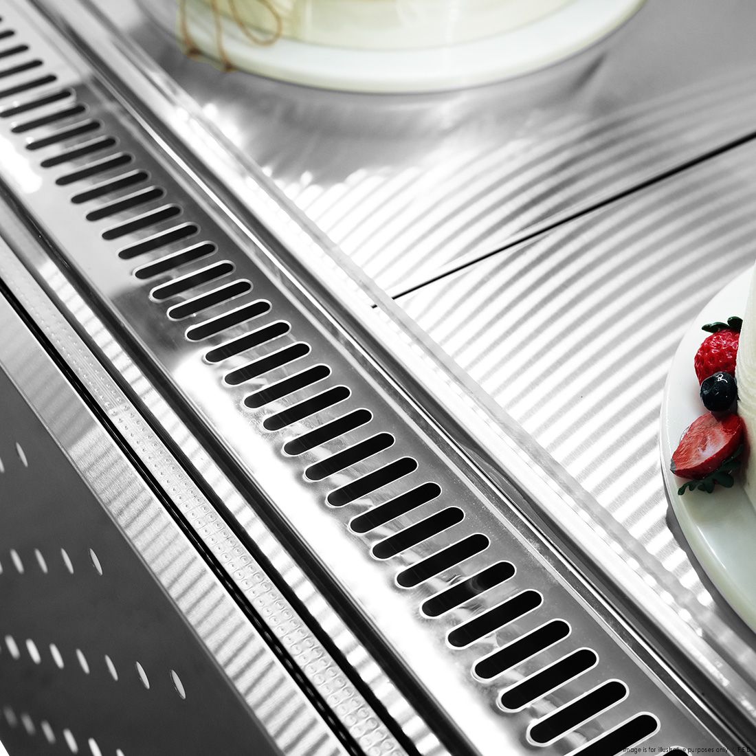 Bonvue Chilled Cake Showcase Food Display SG120FA-2XB