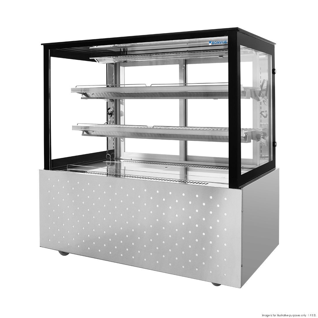 Bonvue Heated Food Display SG120FG-2XB