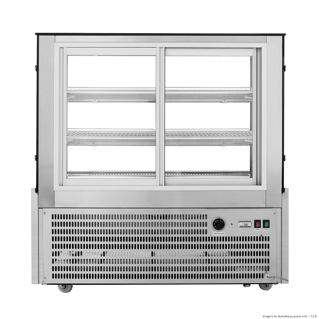 Bonvue Heated Food Display SG120FG-2XB