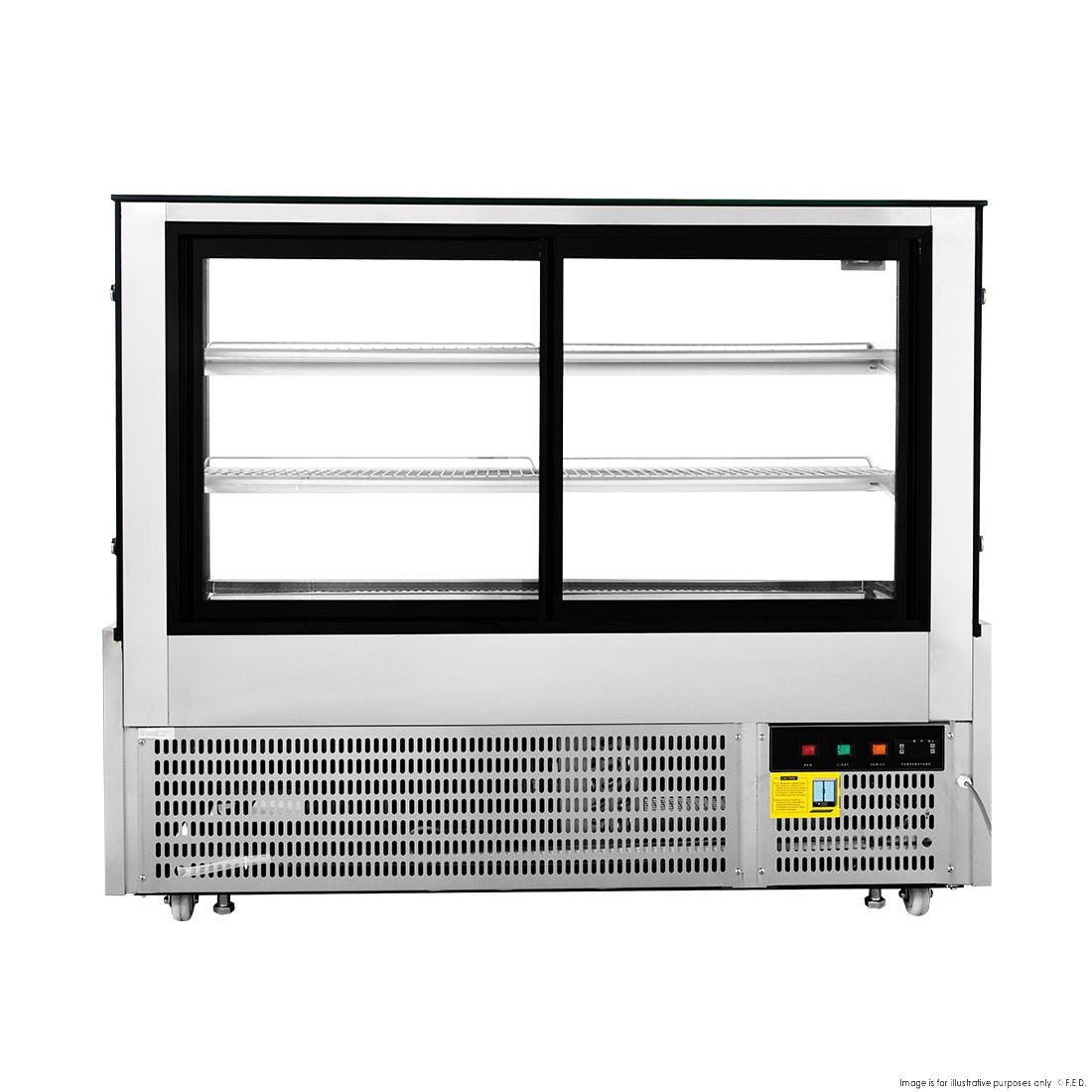 Bonvue Chilled Cake Showcase Food Display SG150FA-2XB