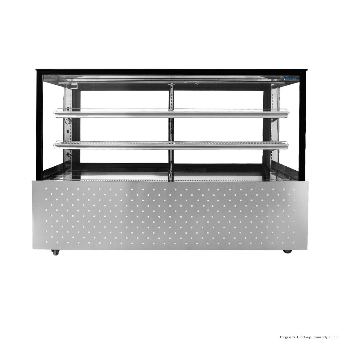 Bonvue Chilled Cake Showcase Food Display SG180FA-2XB