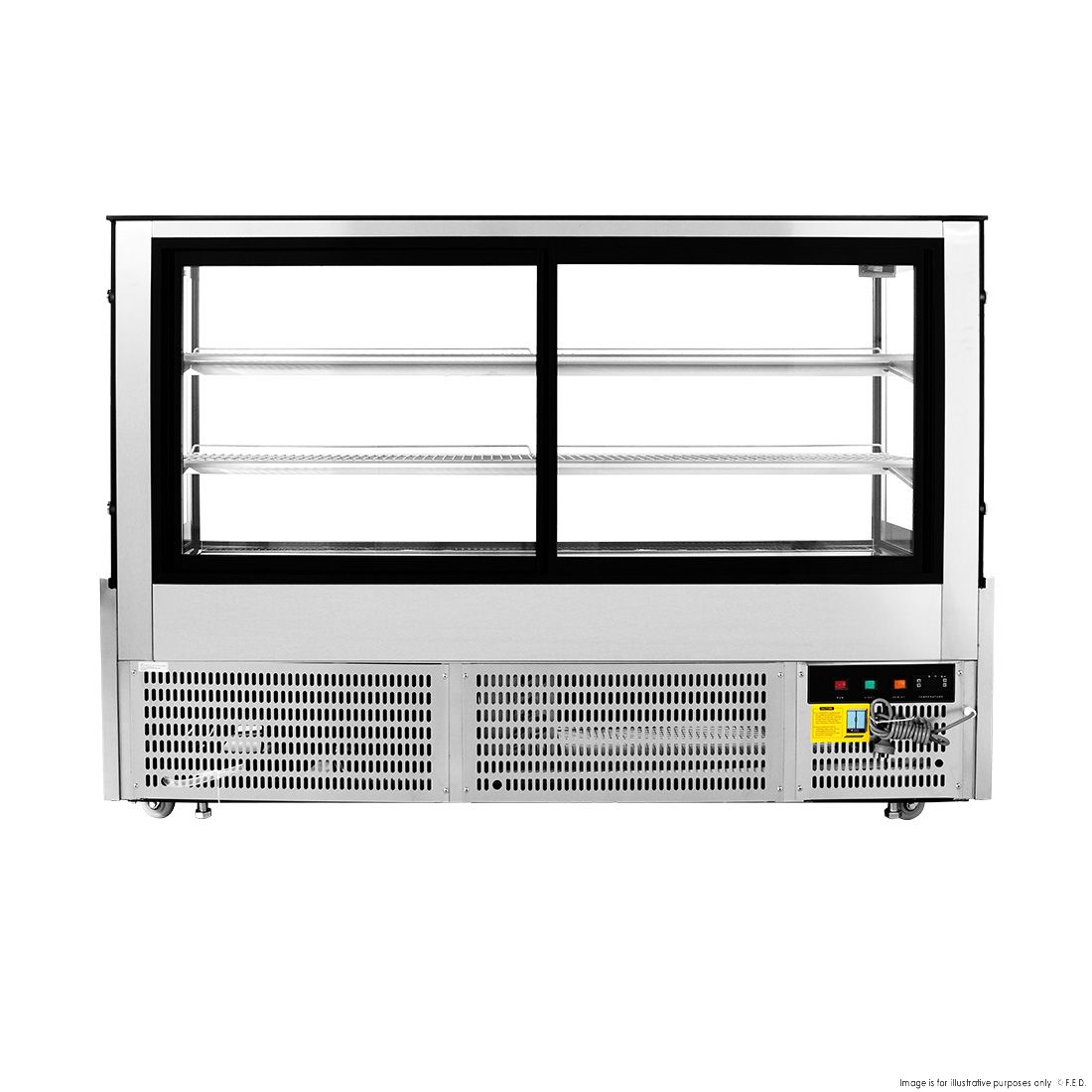 Bonvue Chilled Cake Showcase Food Display SG180FA-2XB