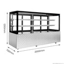 Bonvue Chilled Cake Showcase Food Display SG200FA-2XB