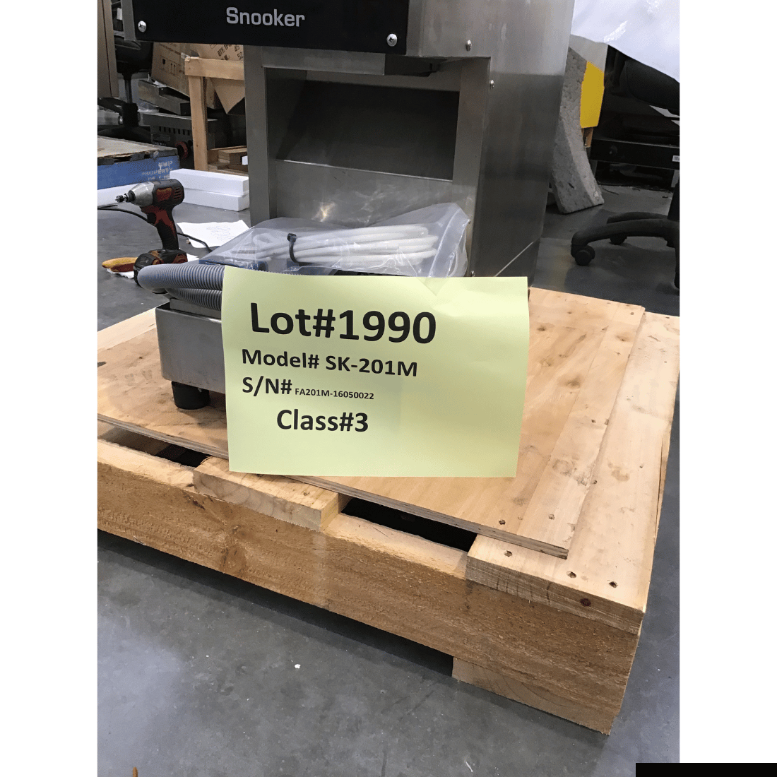 CLEARANCE - Blizzard Icemaker Snow Flake Ice Output 200Kg - SK-201M-NSW1990