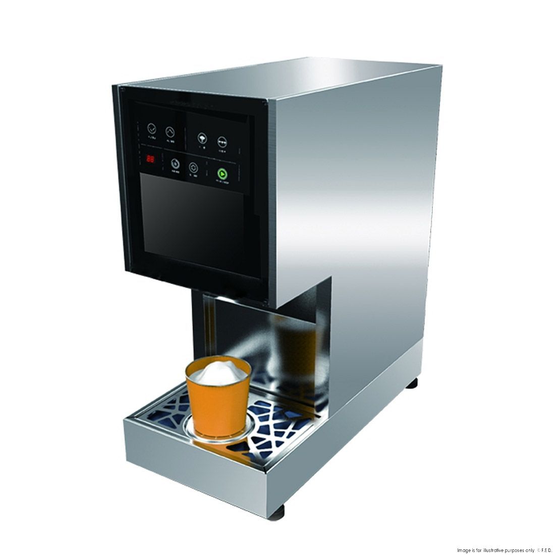 CLEARANCE - Blizzard Icemaker Snow Flake Ice Output 200Kg - SK-201M-NSW1990