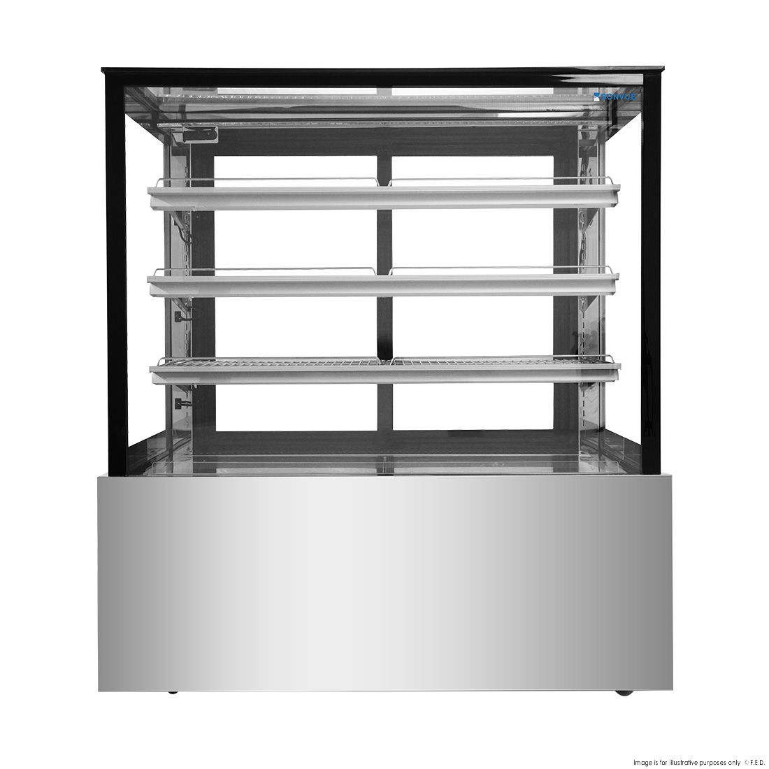 Bonvue Chilled Cake Showcase Food Display SL840V