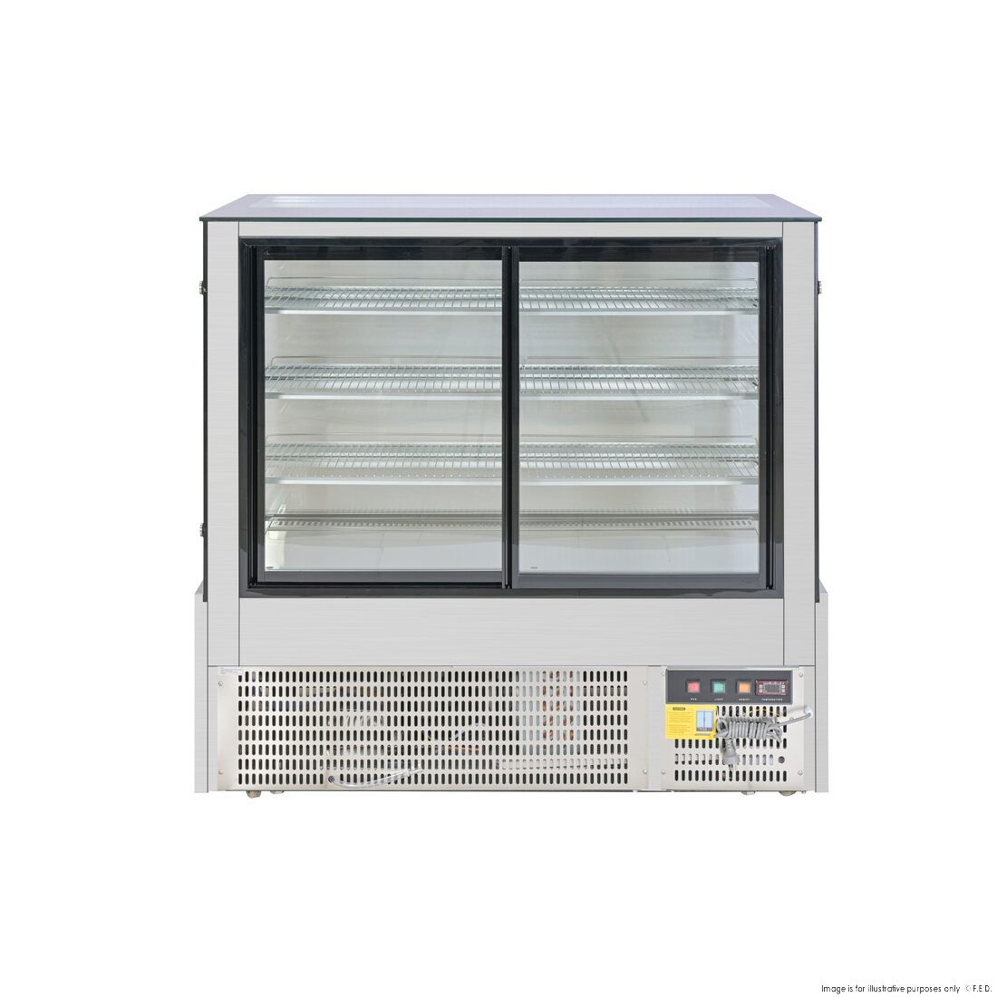 Bonvue Chilled Cake Showcase Food Display SL850V
