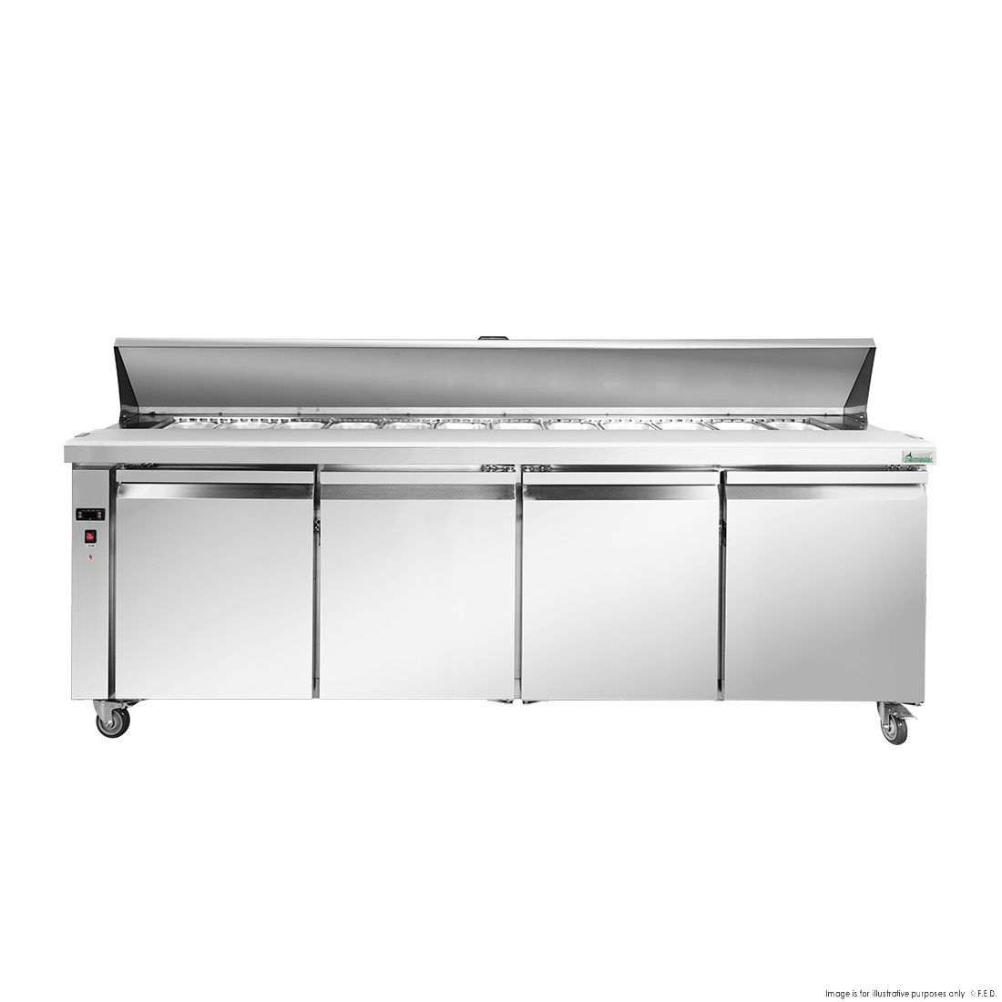 Thermaster Four Door Sandwich Bar SLB240
