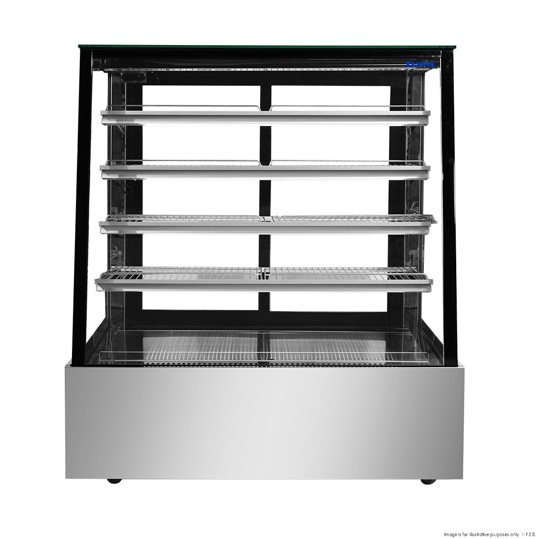 Bonvue Deluxe Chilled Cake Showcase Display Cabinet SLP840C