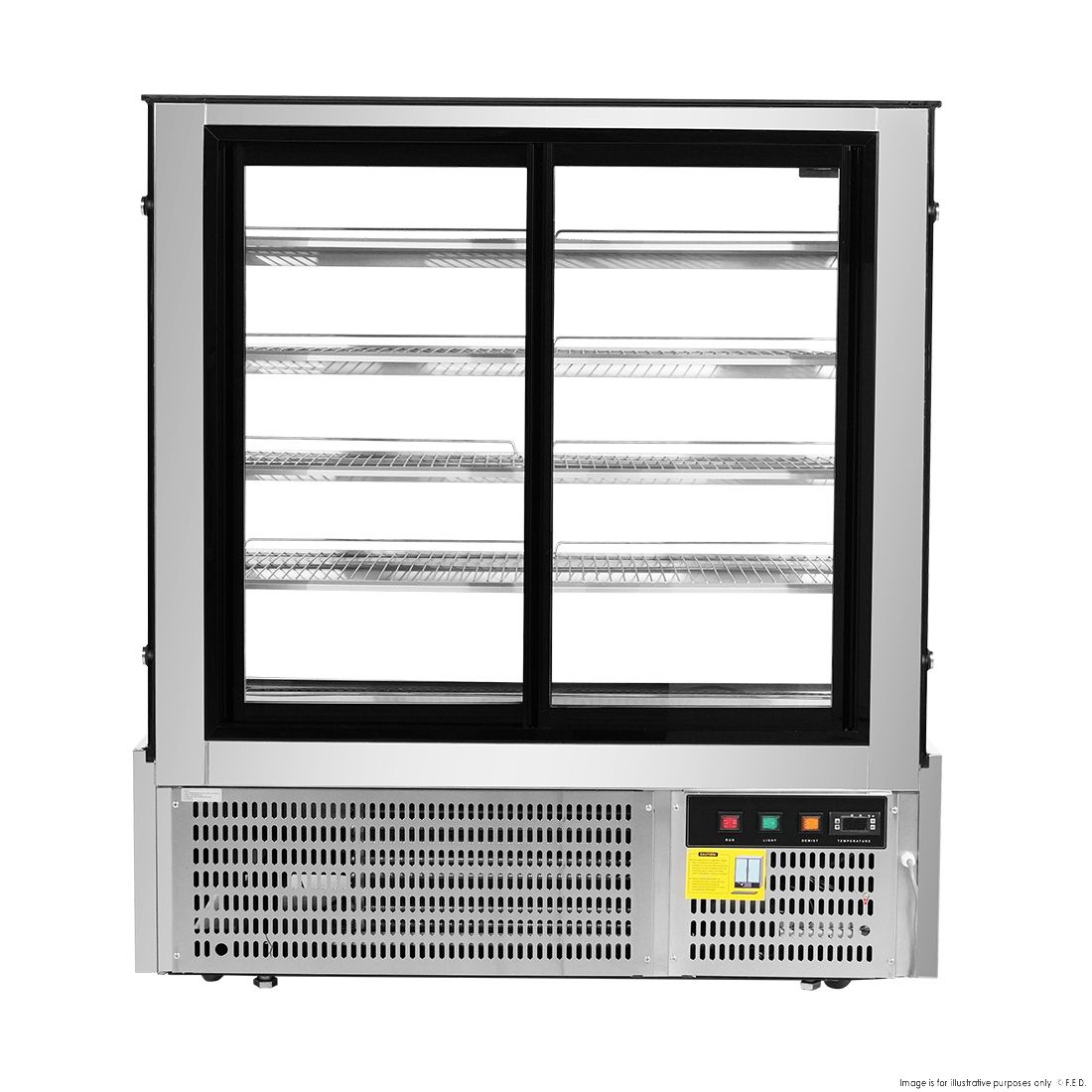 Bonvue Deluxe Chilled Cake Showcase Display Cabinet SLP840C