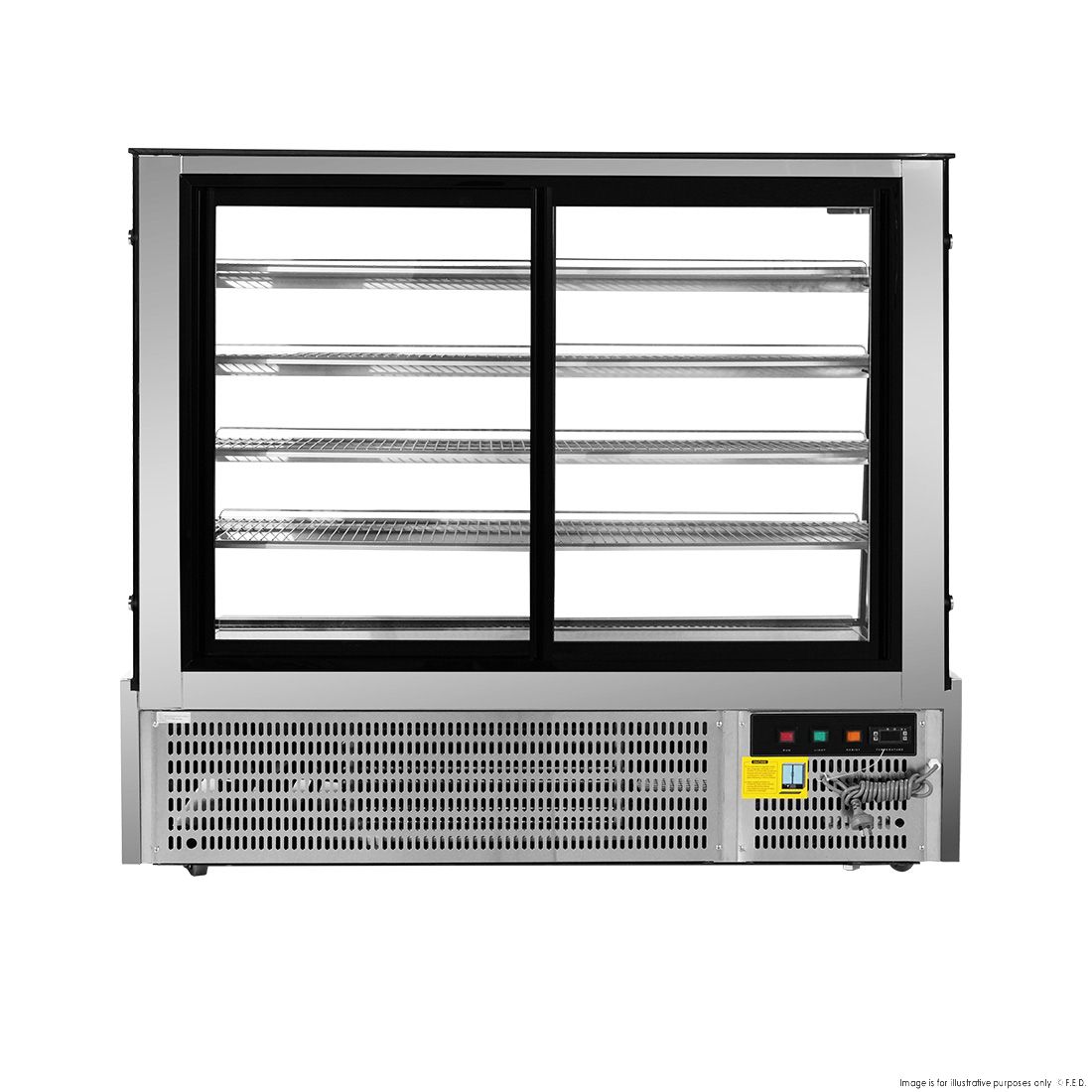 Bonvue Deluxe Chilled Cake Showcase Display Cabinet SLP850C
