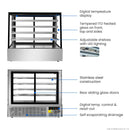 Bonvue Deluxe Chilled Cake Showcase Display Cabinet SLP850C