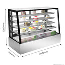 Bonvue Deluxe Chilled Cake Showcase Display Cabinet SLP860C