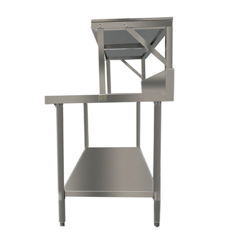 Modular Systems Heavy Duty Salamander Bench With Shelf Braces SMB-8-1200