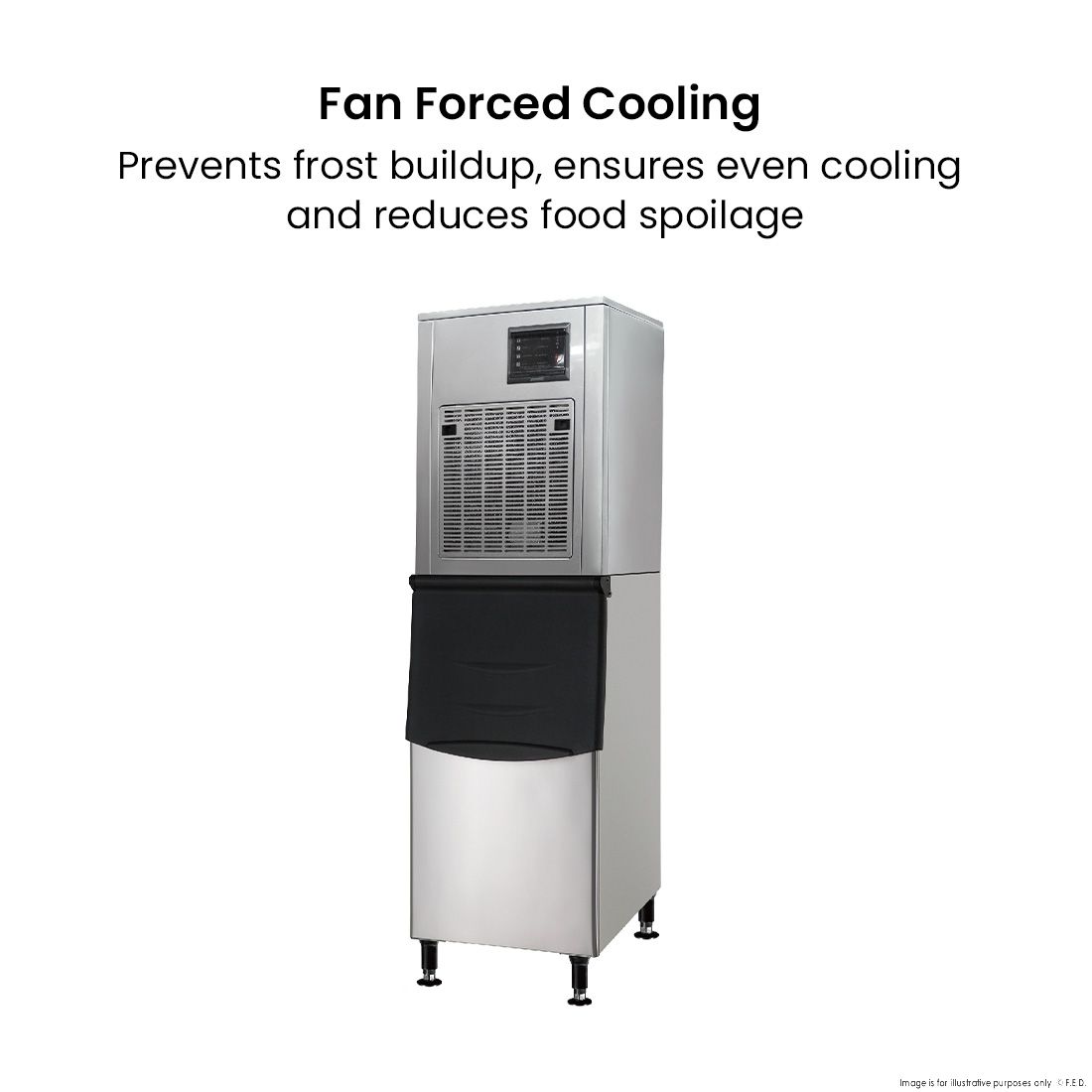Blizzard Chewblet/Nugget Ice Maker 250Kg SN-258N