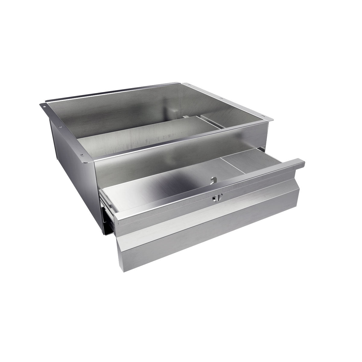 3Monkeez Compact Stainless Steel Drawer - SS CDrawer-L