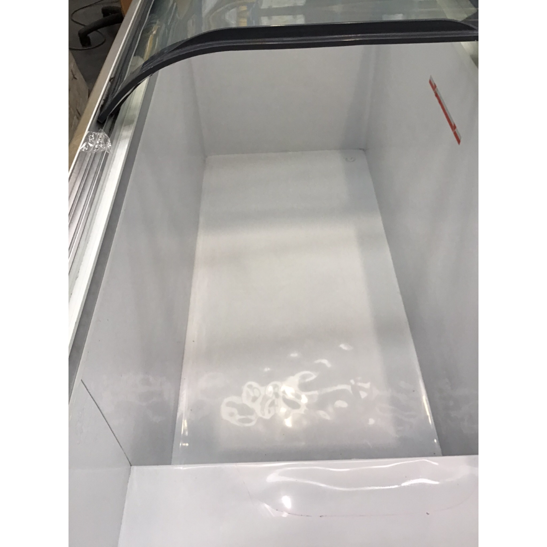 CLEARANCE - Thermaster two glass sliding lids chest freezer with castors - ST445-NSW2169