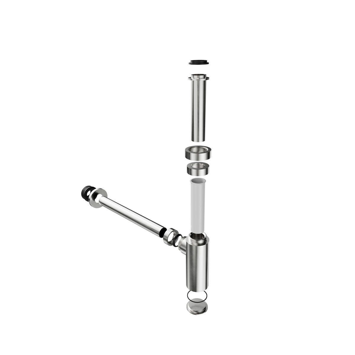 3Monkeez Stainless Steel Adjustable Bottle Trap - TRAP-BOTTLE