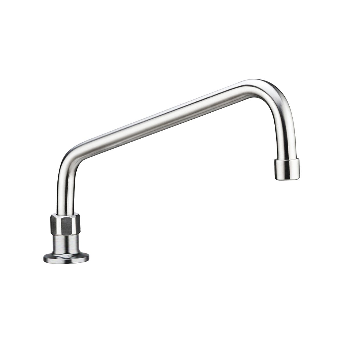 3Monkeez Stainless Steel Bench Mount (No Stops) with 12" Spout - T-3MHO12