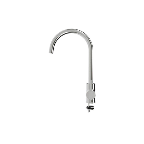 3Monkeez Stainless Steel Swivel Gooseneck Sink Mixer - T-3MSS-GS5MIX