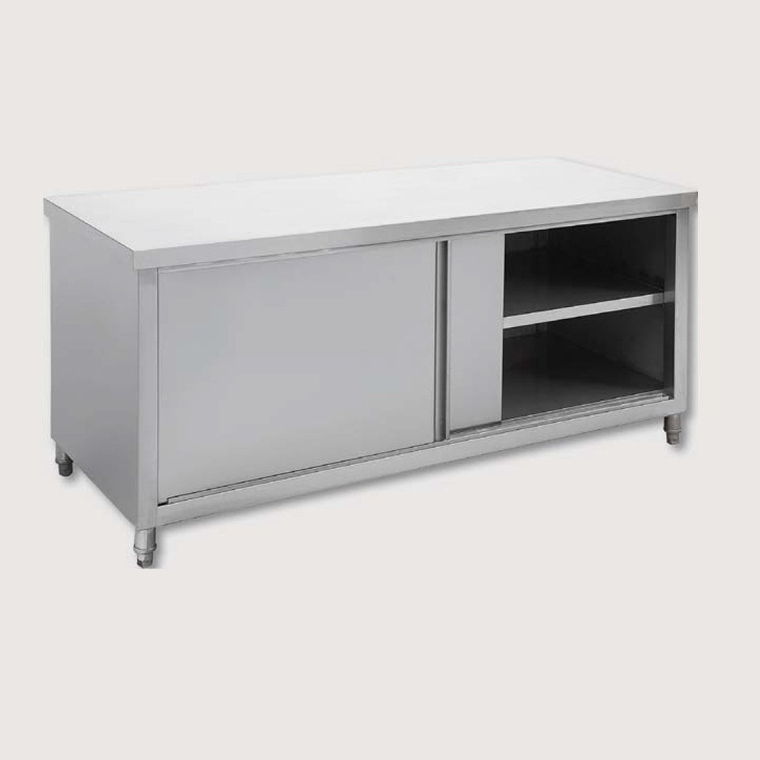 Modular Systems STHT6-H Kitchen Tidy Pass-Thru Workbench Cabinet - 1200-1800mm Width