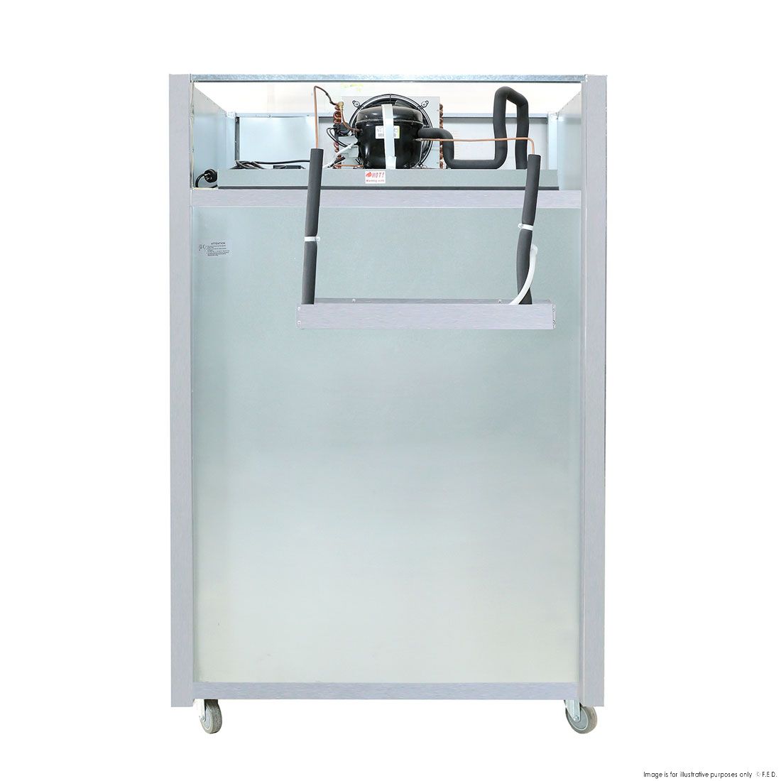 Thermaster Tropical 4 X ½ Door Ss Fridge SUC1000