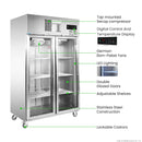 Thermaster Double Door Upright Display Fridge SUCG1000