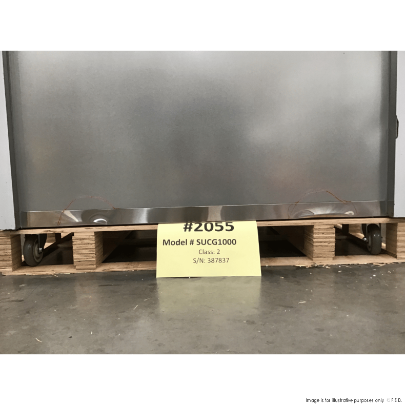 CLEARANCE - Thermaster Double Door Upright Display Fridge - SUCG1000-NSW2055