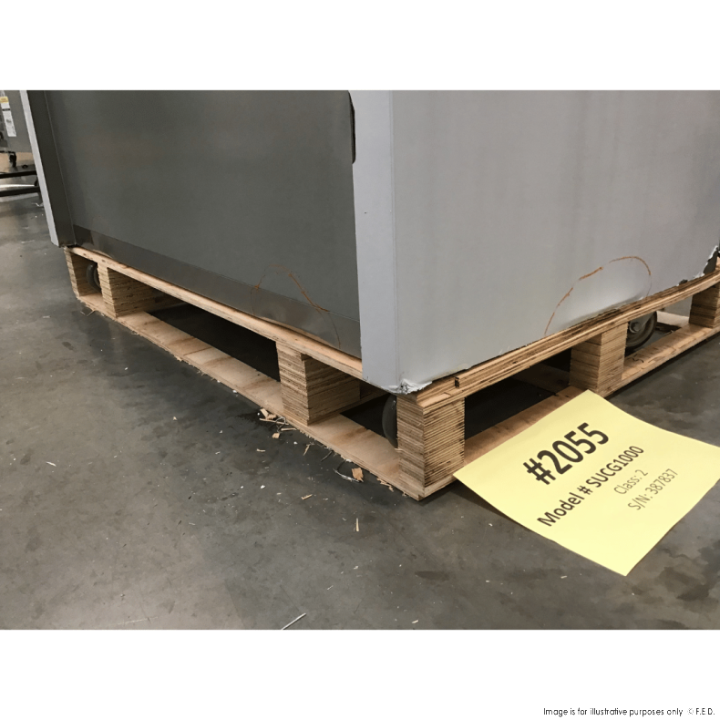 CLEARANCE - Thermaster Double Door Upright Display Fridge - SUCG1000-NSW2055