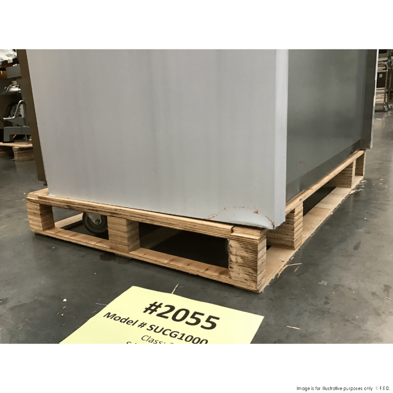 CLEARANCE - Thermaster Double Door Upright Display Fridge - SUCG1000-NSW2055