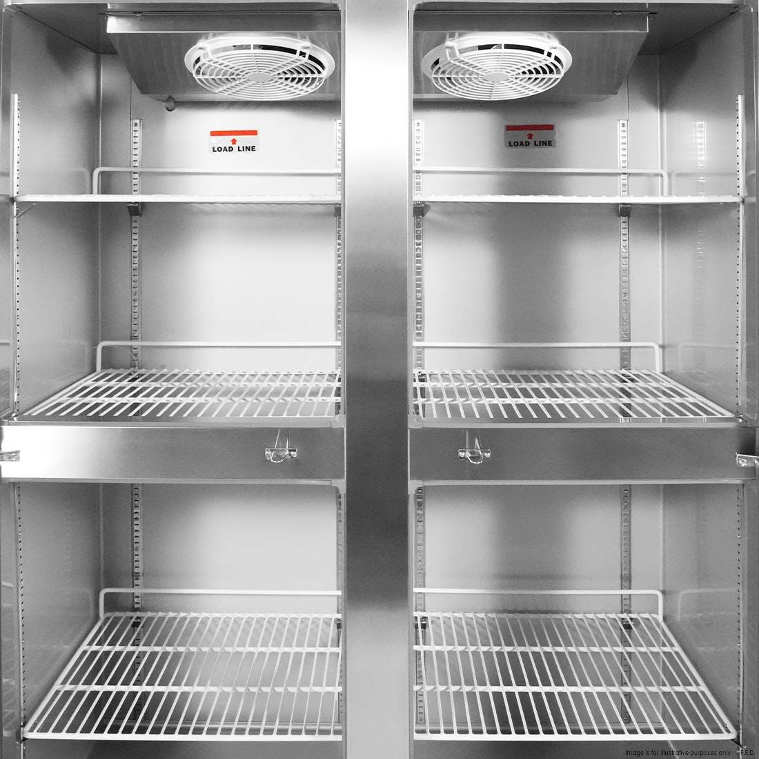 Thermaster Tropical 4 X Half Door Ss Freezer SUF1000